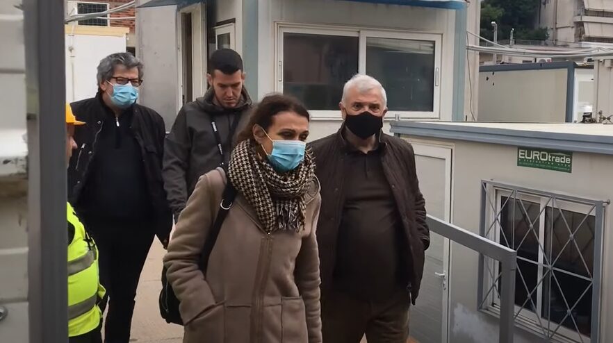 Στην “Αγιά-Σοφιά” για επιθεώρηση πήγε ο Μελισσανίδης (vid)