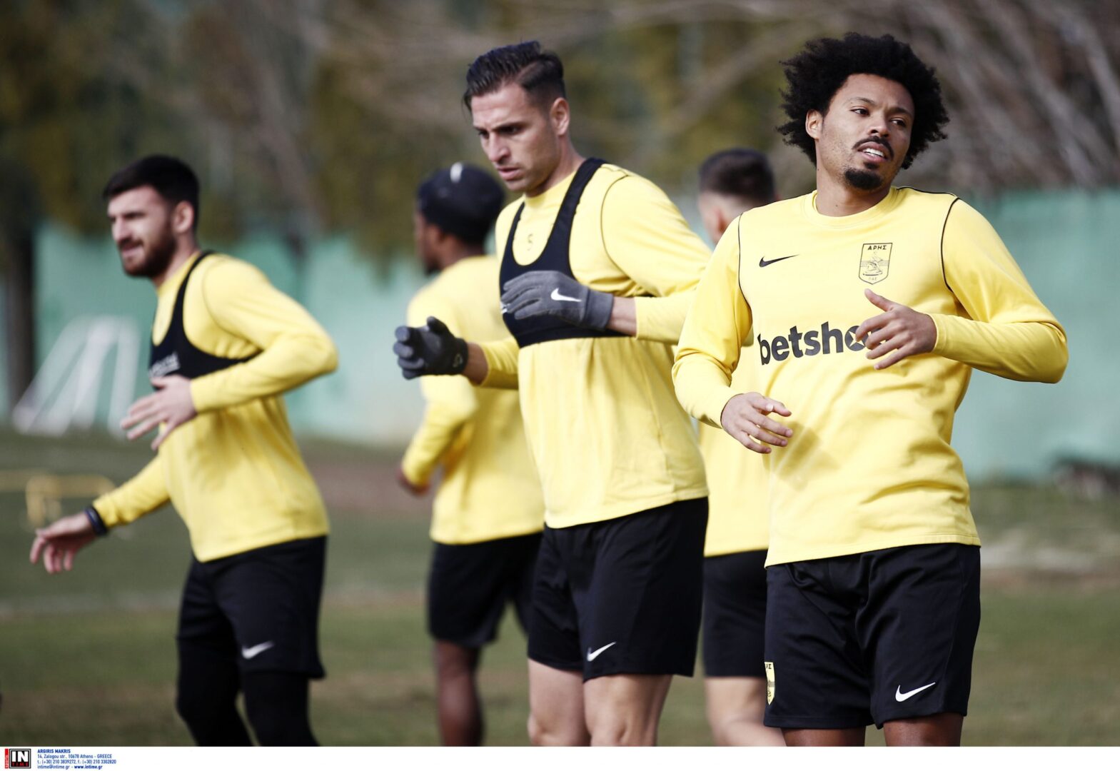 Προπόνηση στην Νέα Σμύρνη για τον Άρη ενόψει ΑΕΚ