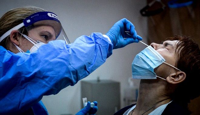Kορονοϊός: 6.950 νέα κρούσματα, 72 θάνατοι, 551 διασωληνωμένοι
