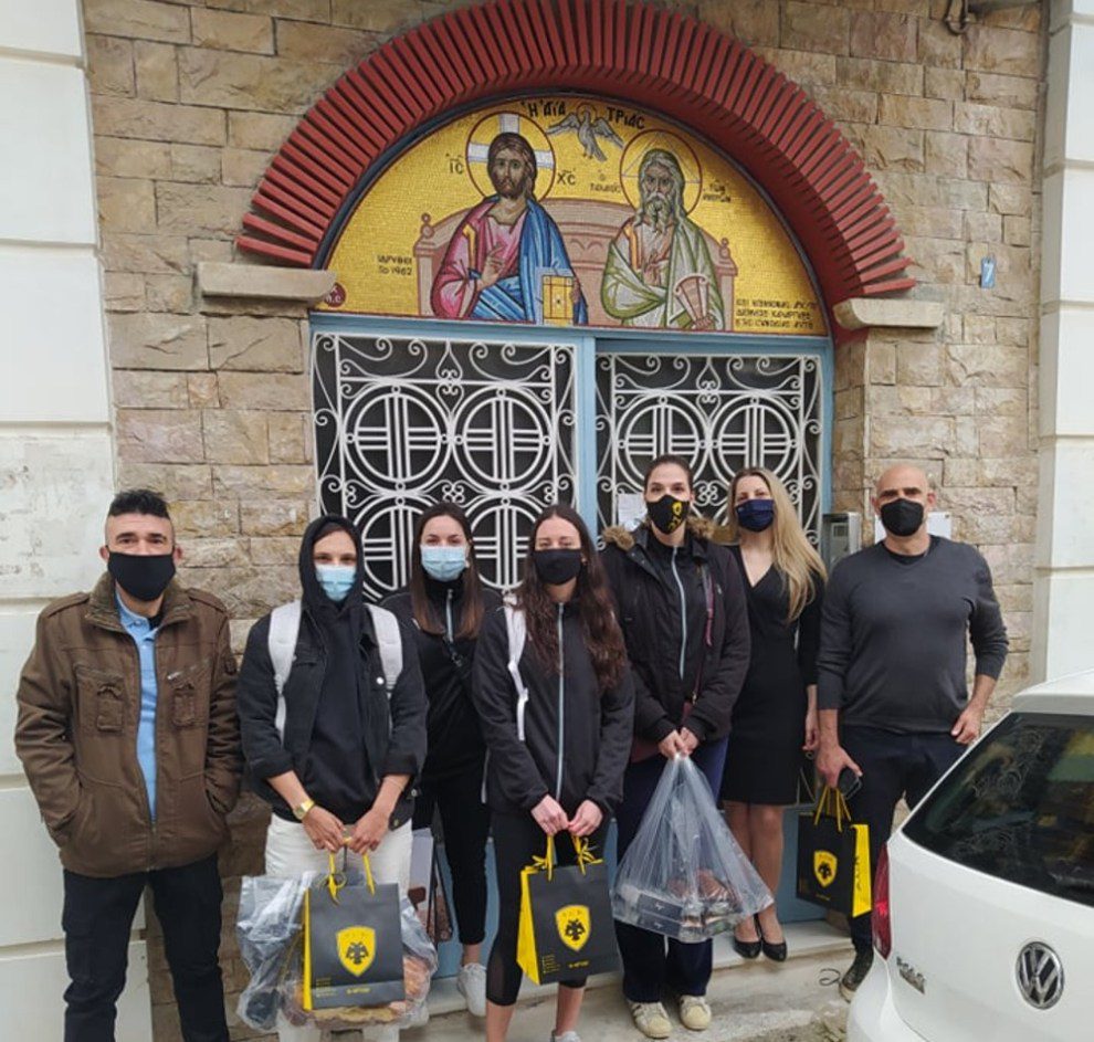 Μοίρασε αγάπη και δώρα (και) φέτος η ΑΕΚ