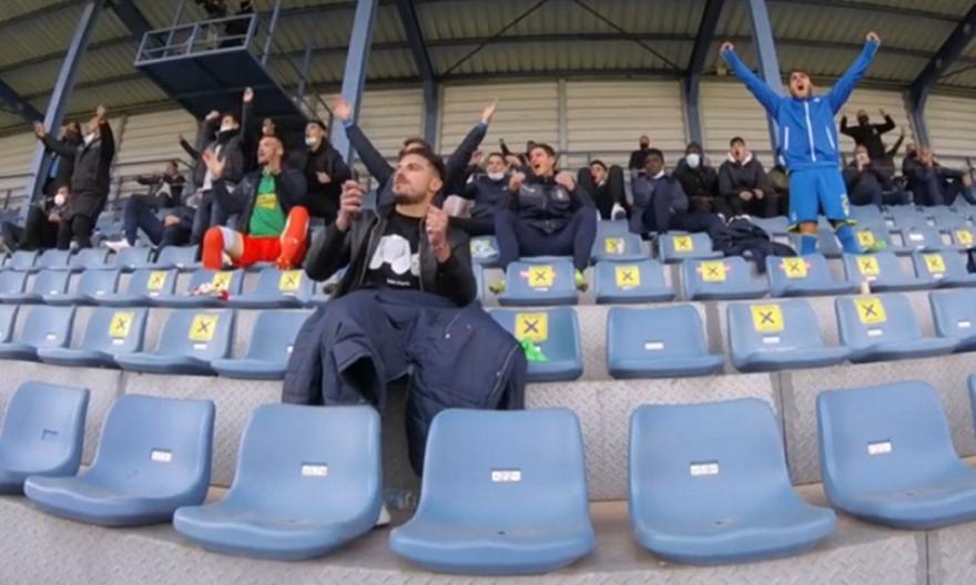 Οι πανηγυρισμοί των αναπληρωματικών του Αστέρα στην ισοφάριση με τον ΠΑΟΚ (video)
