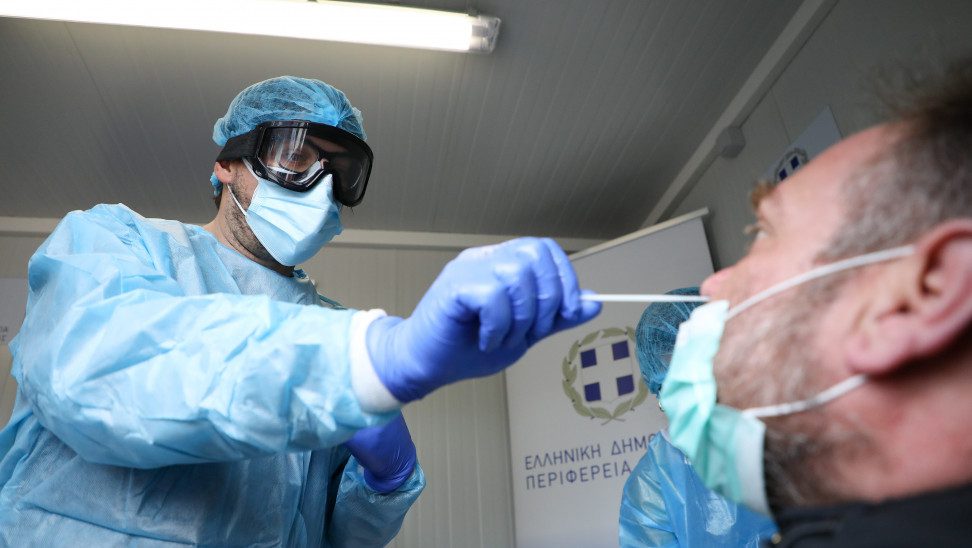 Κοροναϊός-Ελλάδα: 1.606 νέα κρούσματα, 76 θάνατοι, 781 διασωληνωμένοι