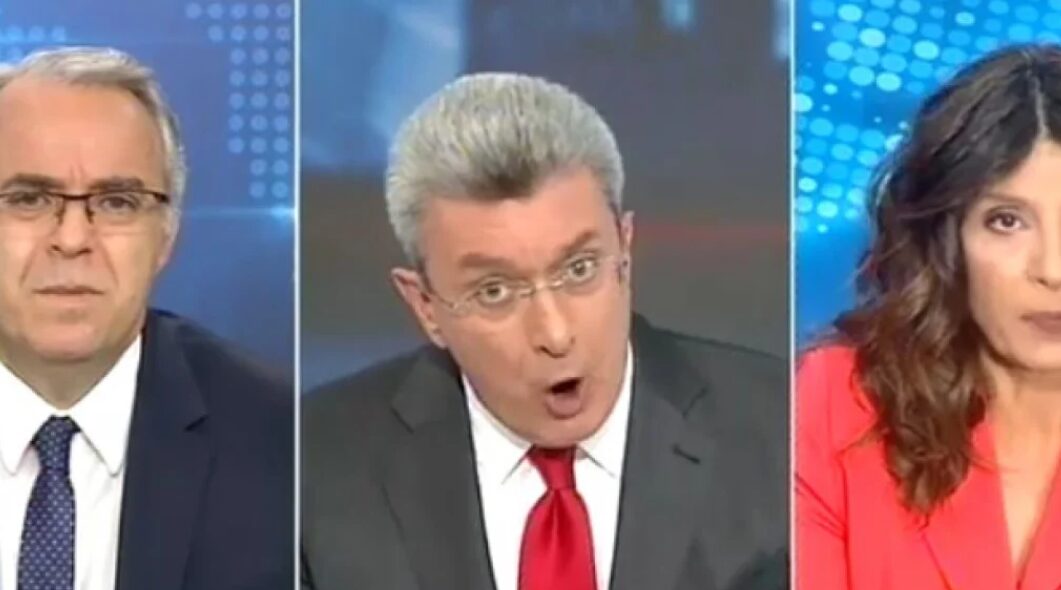 “Είχε νεύρα…” – Με ανοιχτό το στόμα οι τηλεθεατές είδαν τον θυμό του Χατζηνικολάου στο δελτίο (Vid)