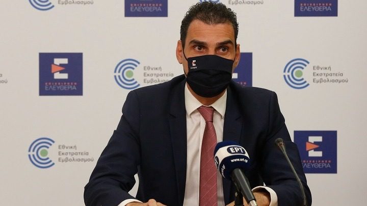 Μ. Θεμιστοκλέους: “Ανοίγει 26 Μαΐου η πλατφόρμα για τους 35-39 και για τα 4 εμβόλια”