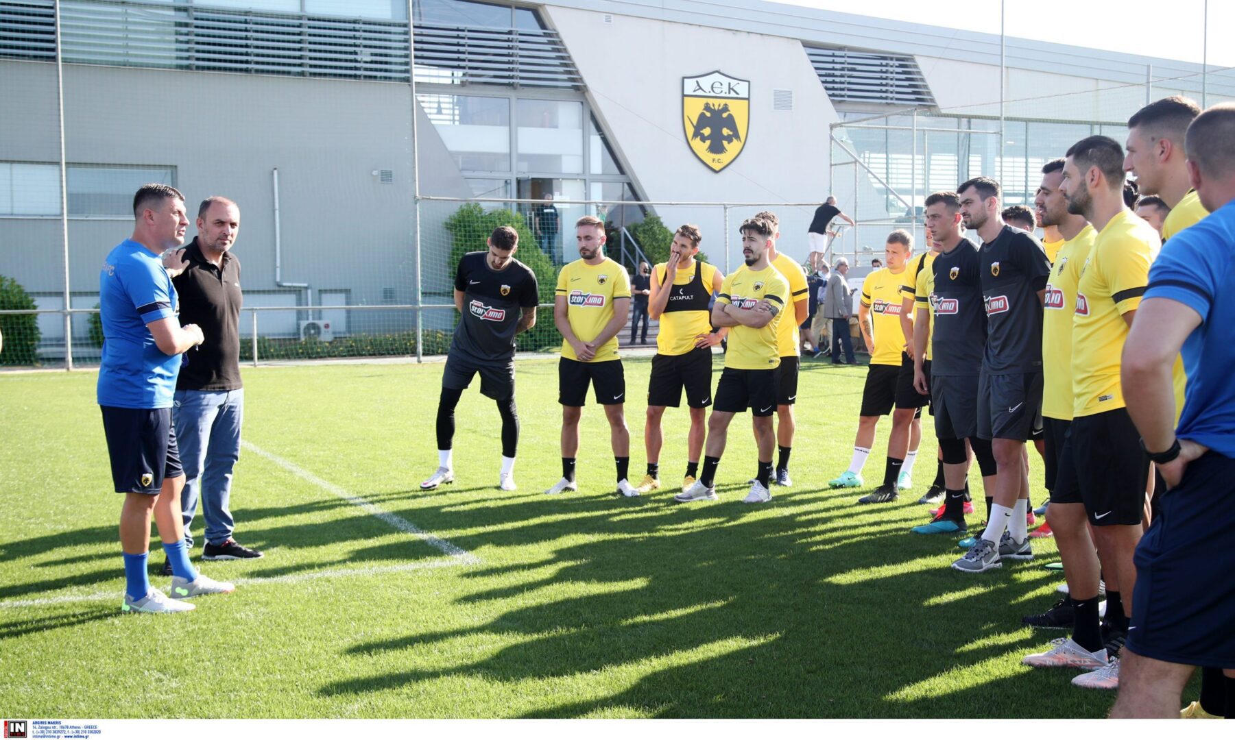 AEK: Φωτογραφίες από την πρώτη προπόνηση