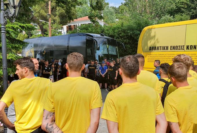 Προετοιμασία: “Ντόπες” της ORIGINAL στο ξενοδοχείο της ομάδας στο Πήλιο