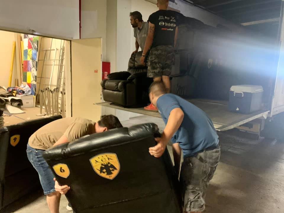 ΚΑΕ ΑΕΚ: Ξεκίνησε η μετακόμιση από το ΟΑΚΑ