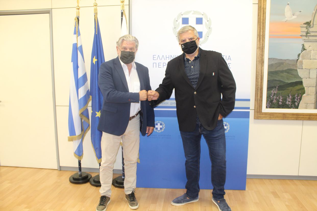 “Αγιά Σοφιά-OPAP Arena”: Συναντήθηκαν Βούρος και Πατούλης