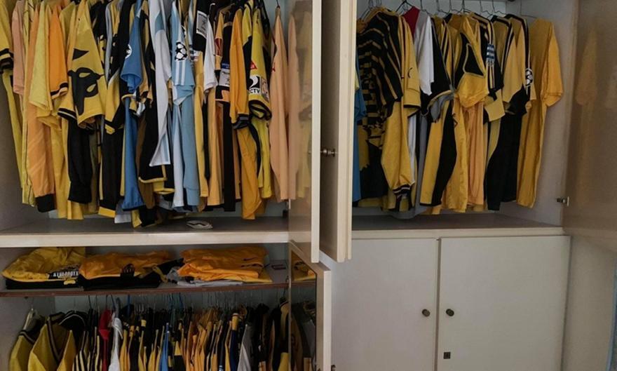 «Η ιστορία μας συγκεντρώνεται»: Η ανάρτηση της ΑΕΚ για τις φανέλες που θα μπουν στο Μουσείο Ιστορίας