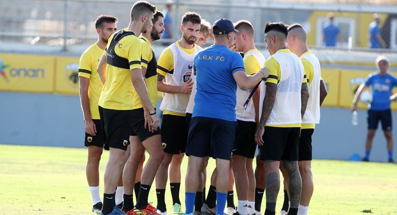 ΑΕΚ: Χωρίς απρόοπτα η σημερινή προπόνηση