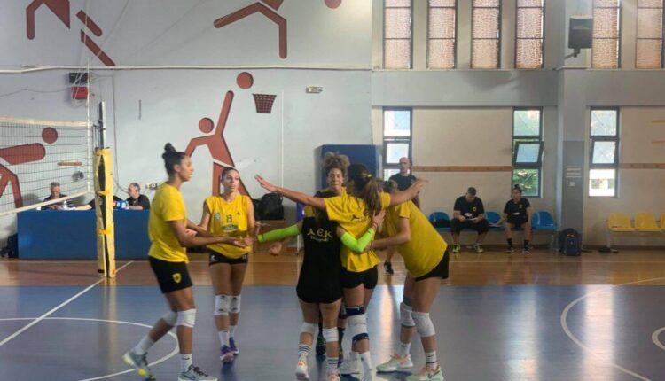 Έχασε σε φιλικό με 1-3 από τον Παναθηναϊκό η γυναικεία ομάδα Βόλεϊ