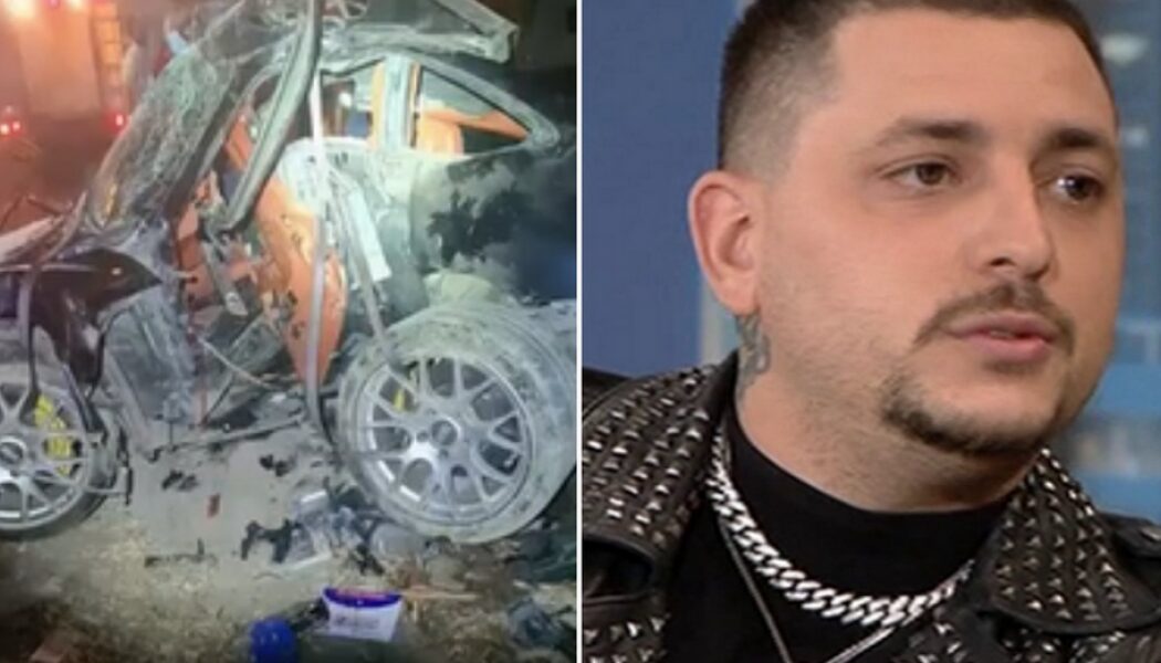 Έτσι σκοτώθηκε σε τροχαίο ο Mad Clip – Κόπηκε στη μέση το αυτοκίνητο – ΦΩΤΟ ΣΟΚ!
