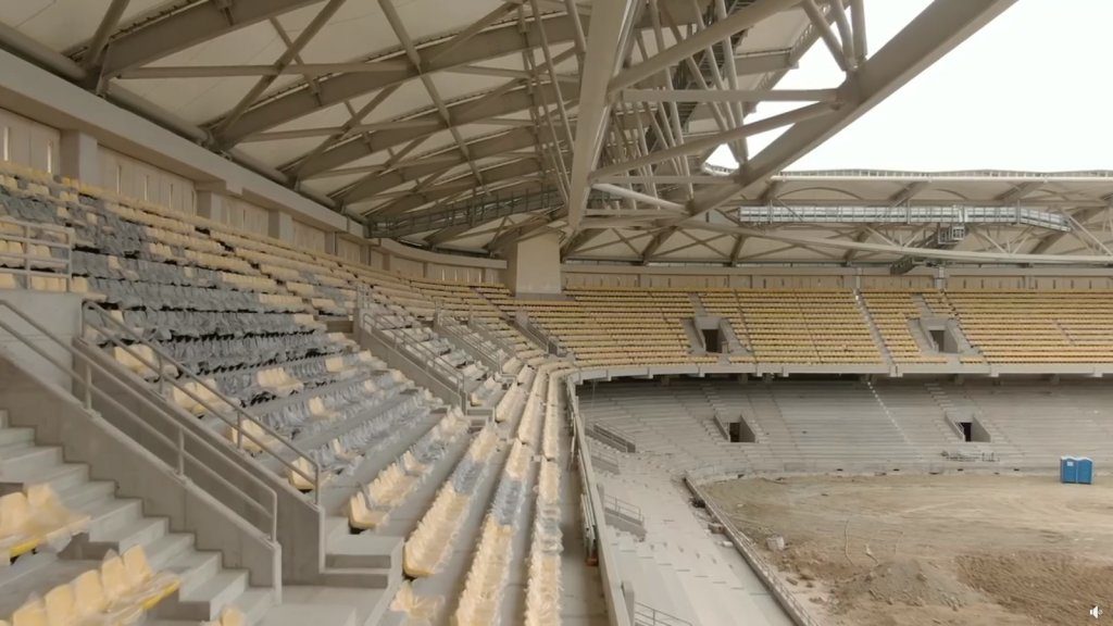 Πρωινή βόλτα στην “Αγιά Σοφιά – OPAP Arena” (vid)