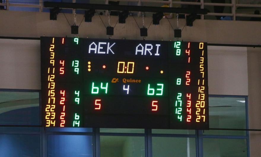 ΑΕΚ-Άρης: Τα στιγμιότυπα του αγώνα (vid)