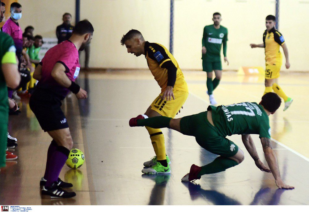 Στην Αγία Παρασκευή για το «διπλό» η ΑΕΚ στο Futsal