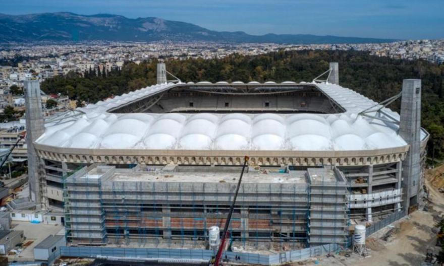 Σημερινά πλάνα από την Αγιά Σοφία – OPAP ARENA (08/10/2021)