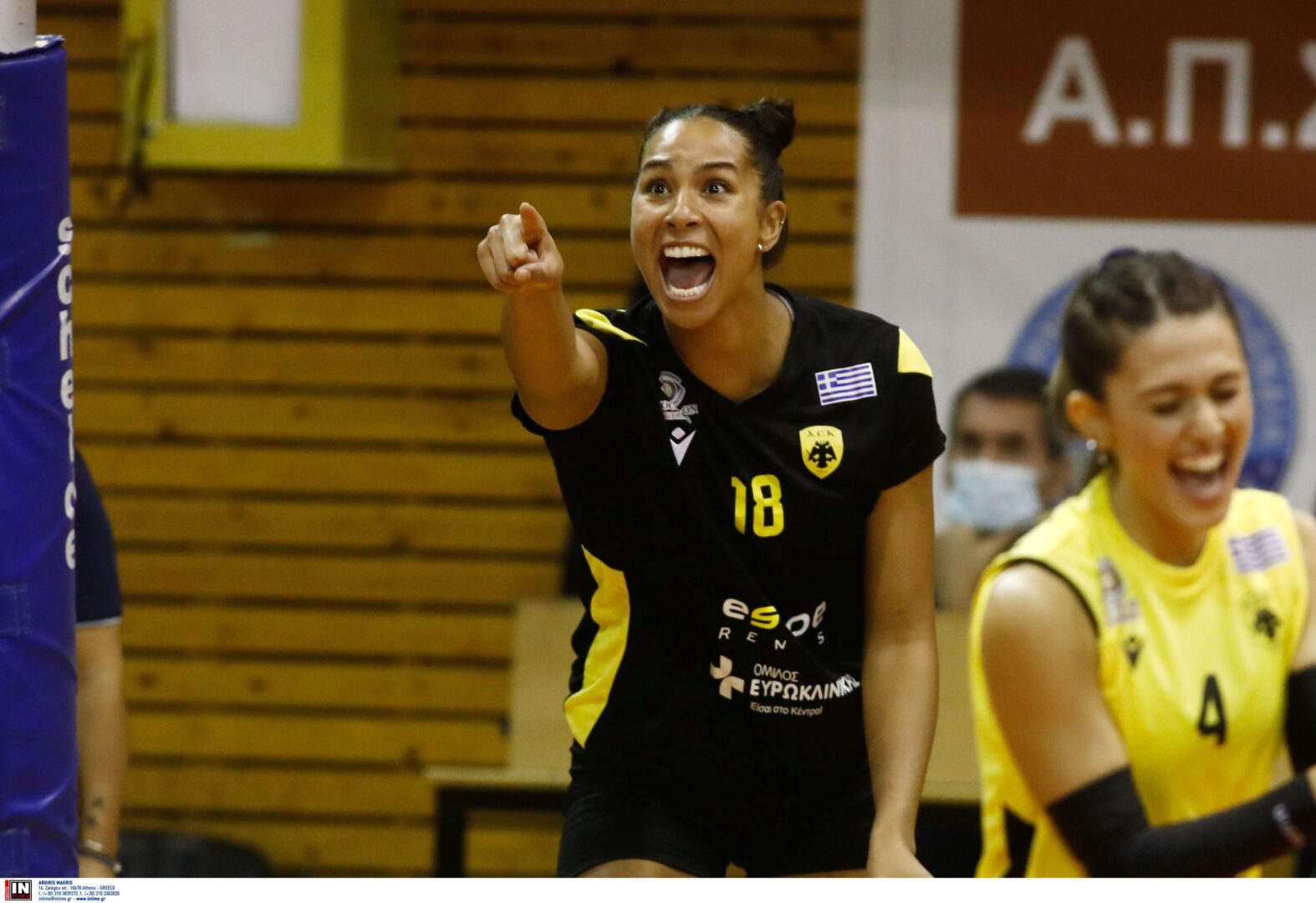 Volleyleague γυναικων: MVP της αγωνιστικής η Μπράουν!