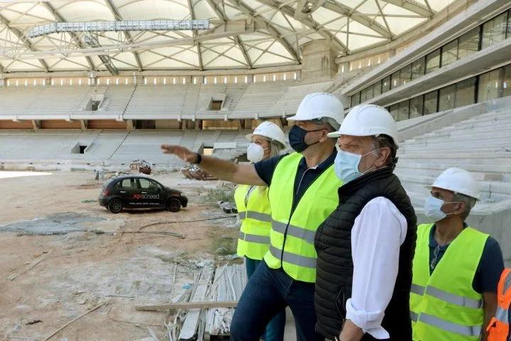 Πατούλης: «Συνεχίζονται κανονικά τα έργα της υπογειοποίησης πέριξ του γηπέδου της ΑΕΚ»