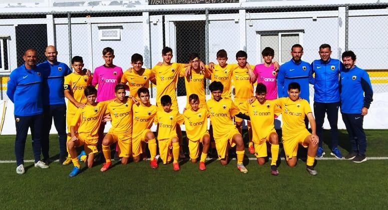Θρίαμβος με 7-1 για την ΑΕΚ Κ16