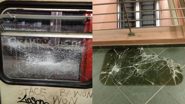 Κατέστρεψαν 5 συρμούς του ΗΣΑΠ και βανδάλισαν σταθμό μετά το ΑΕΚ-Ολυμπιακός