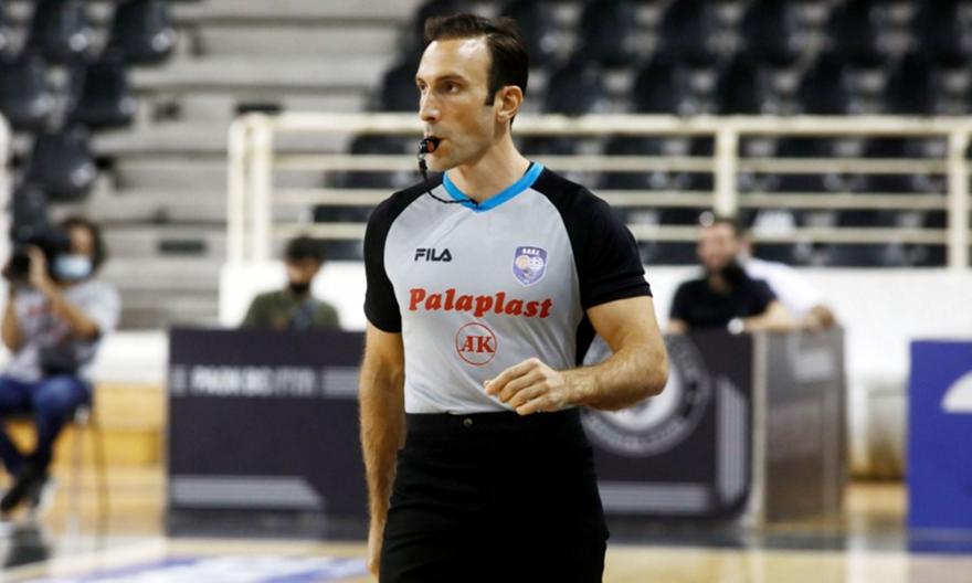 Οι διαιτητές της 6ης αγωνιστικής της Stoiximan Basket League