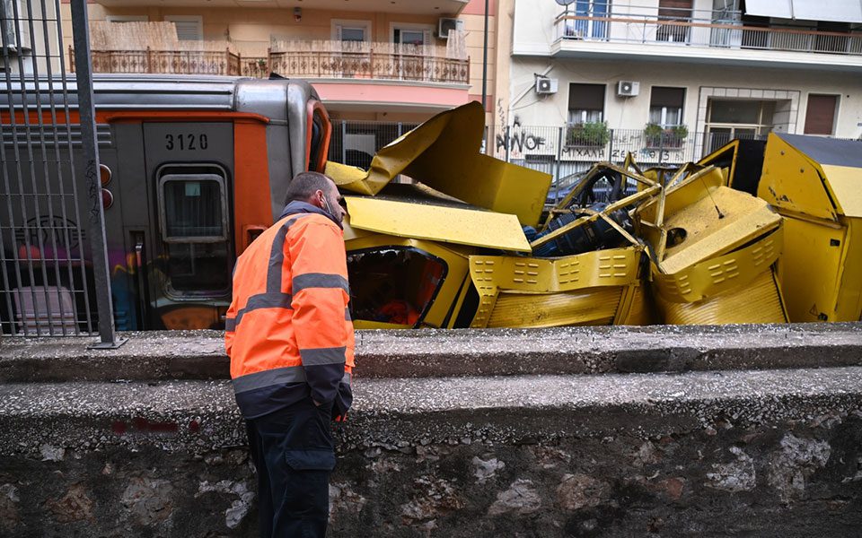 ΗΣΑΠ: Αποκαταστάθηκε η κυκλοφορία των συρμών – Πώς έγινε το δυστύχημα