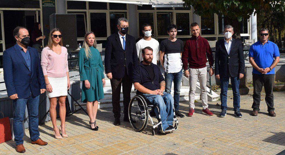 Μπάσκετ με αμαξίδιο: Τιμήθηκε ο Στέφανος Διαμαντής