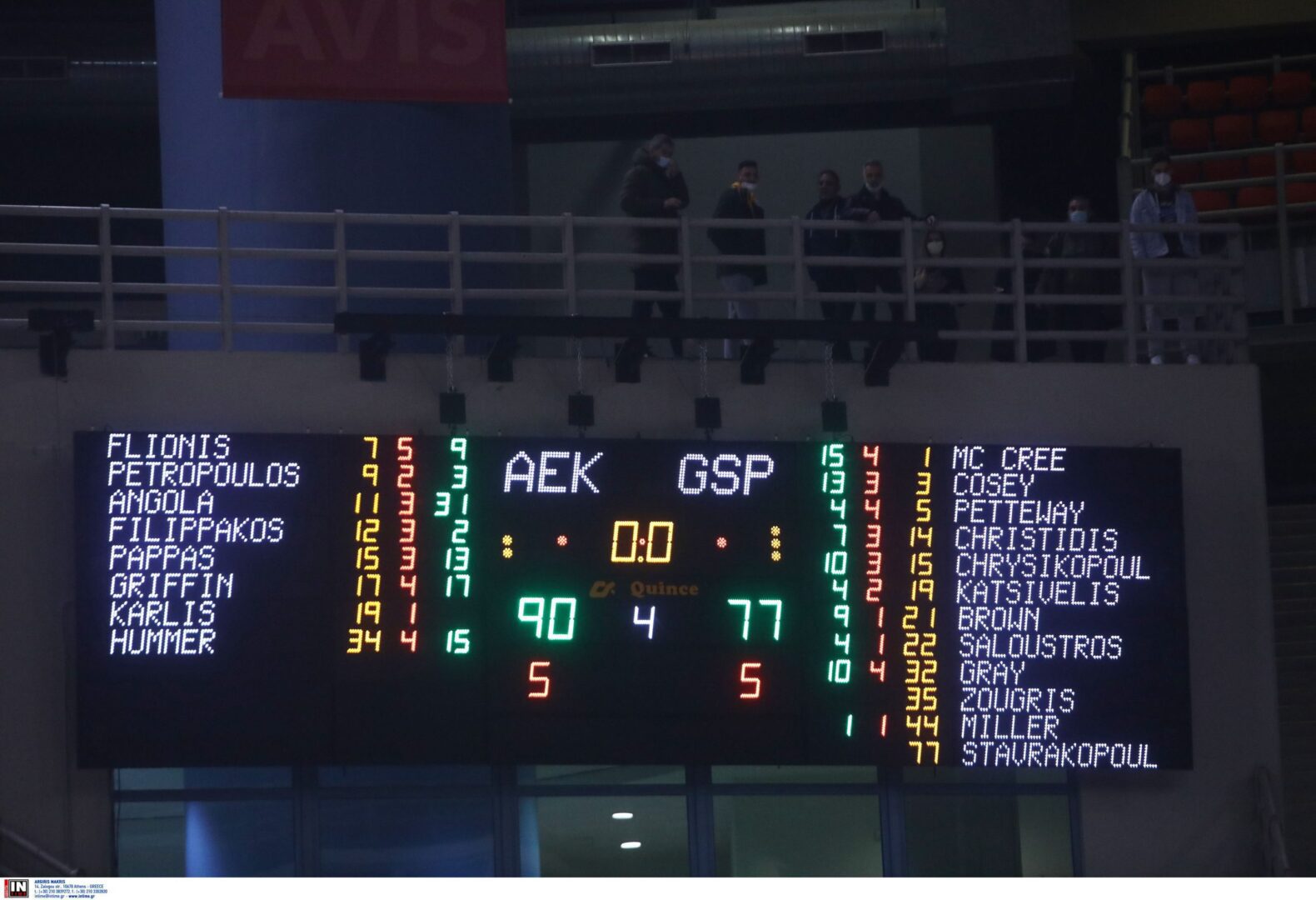 ΑΕΚ-Περιστέρι: Τα στιγμιότυπα του αγώνα(vid)