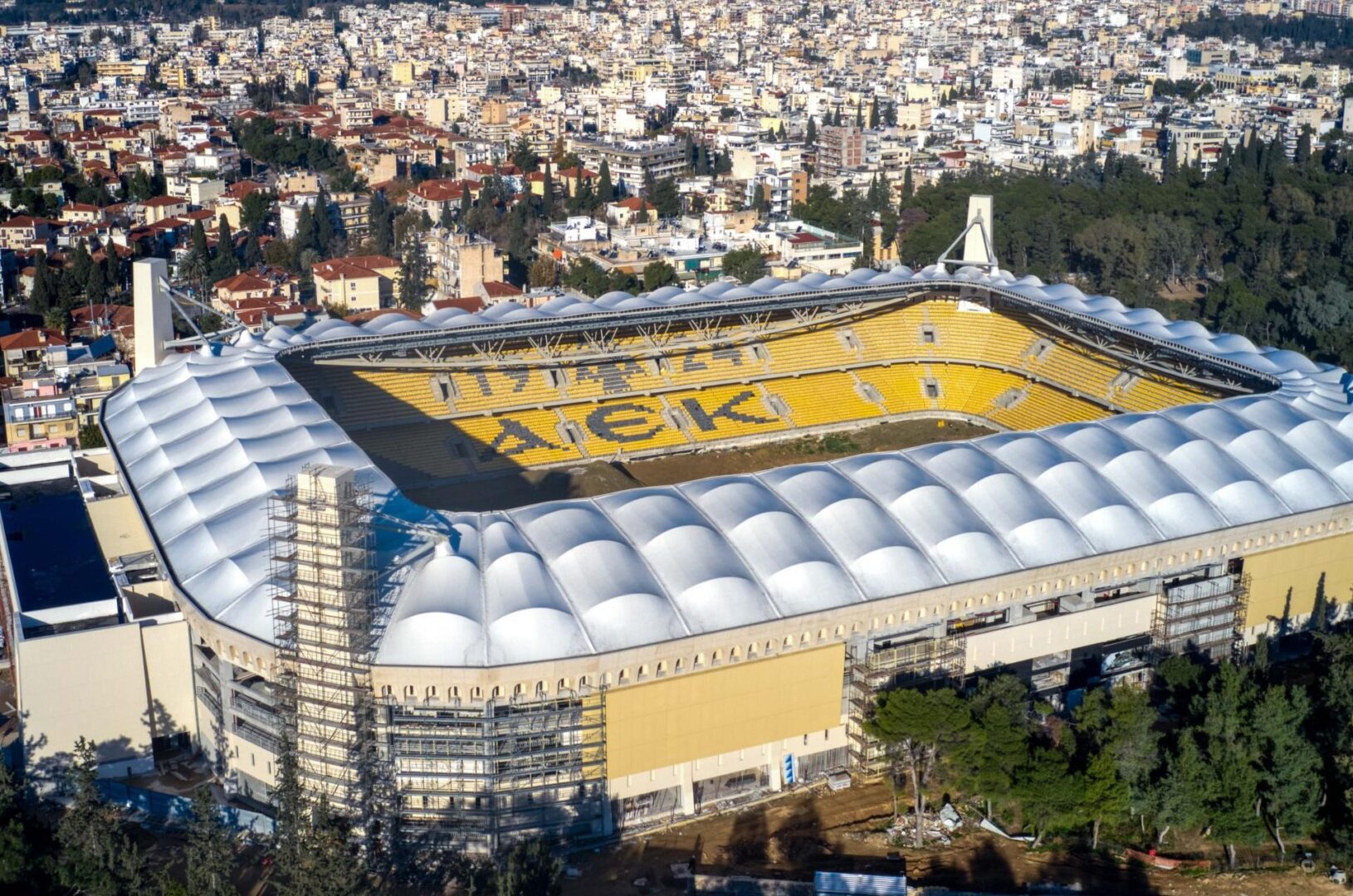 «Αγιά Σοφιά-Opap Arena»: Δημιουργία Βόρειας εισόδου από το Άλσος προς το γήπεδο! (vid)