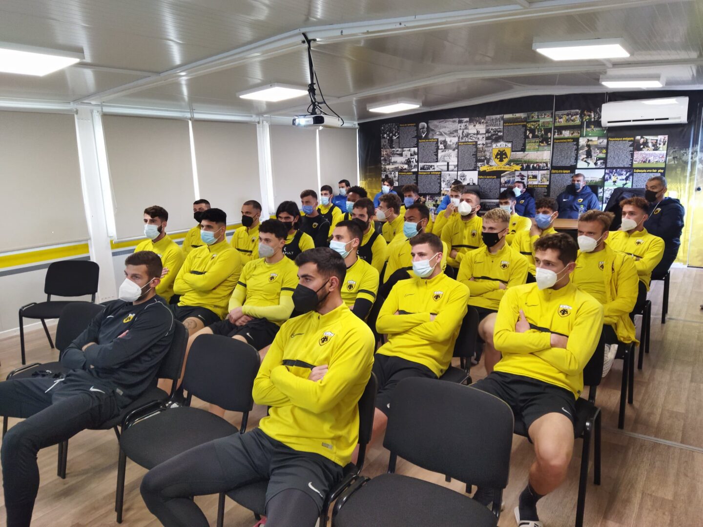 ΑΕΚ Β’: Ενημέρωση σχετικά με τις νέες οδηγίες της WADA σε ποδοσφαιριστές και τεχνικό επιτελείο (ΦΩΤΟ)