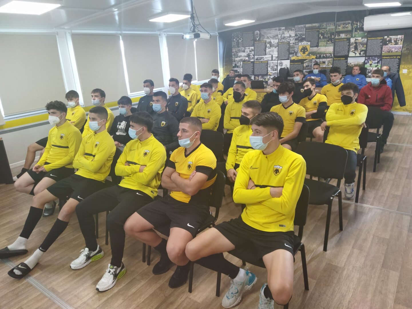 Ακαδημίες: Ενημέρωση στην Κ17 για τις νέες οδηγίες του WADA (pic)