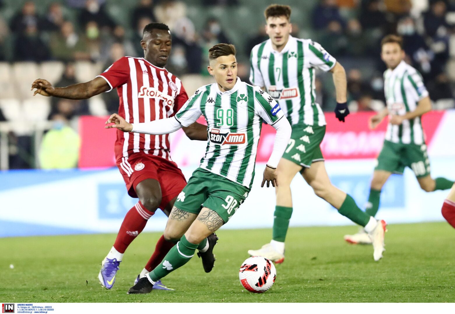 Παναθηναϊκός – Ολυμπιακός: Κακό παιχνίδι στην Λεωφόρο και «λευκή» ισοπαλία