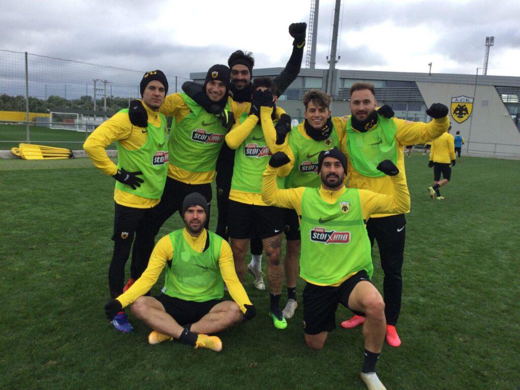 ΑΕΚ: Τουρνουά τριών ομαδών στη σημερινή προπόνηση