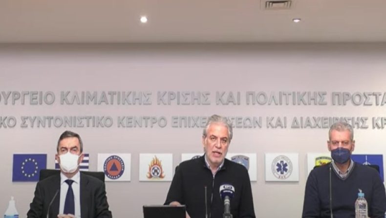 Στυλιανίδης: «Αργία και την Τετάρτη (26/1) σε Αττική, Δωδεκάνησα, Κυκλάδες και Κρήτη»