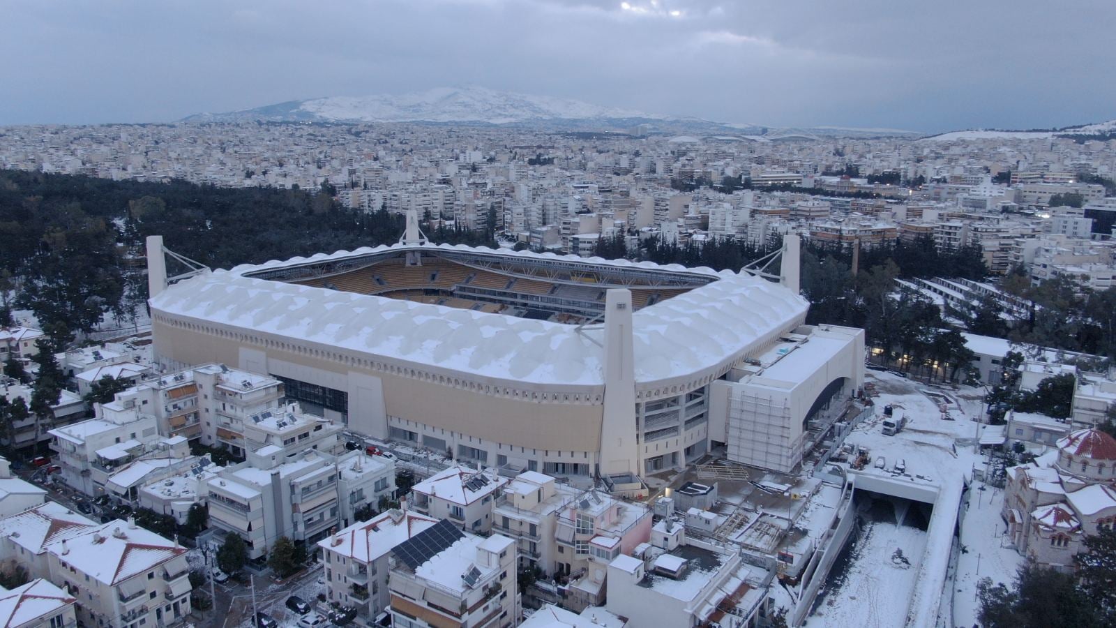 «Opap Arena-Αγιά Σοφιά»: Στα «λευκά» το γήπεδο – Φανταστικά πλάνα δημοσίευσε η ΠΑΕ!(ΦΩΤΟ-ΒΙΝΤΕΟ)