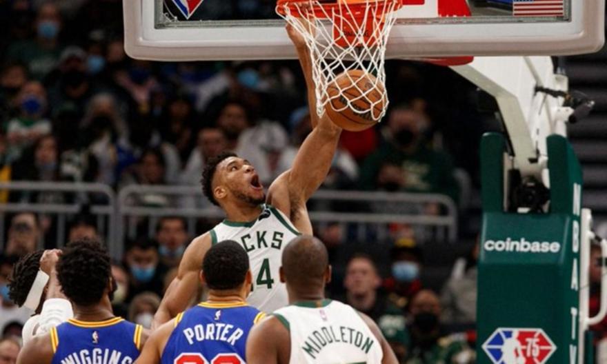 NBA: «Ιπτάμενος» Αντετοκούνμπο στην κορυφή του Top-5! (vid)