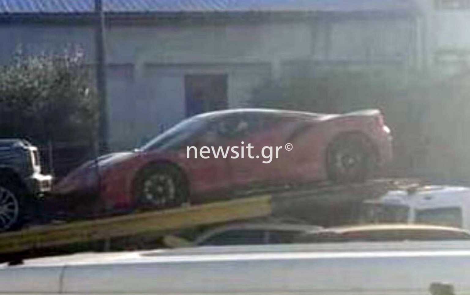 Τζώρτζης Μονογυιός: Εικόνα με την εντυπωσιακή Ferrari άθικτη – Λίγο πριν το φρικτό τροχαίο (pic & vid)