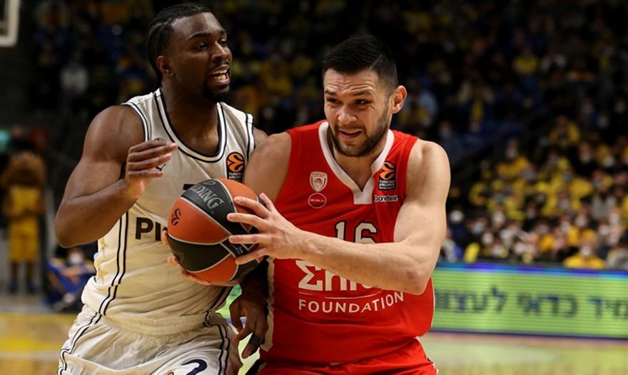 Euroleague: «Παραδόθηκε» στις ορέξεις της Μακάμπι ο απογοητευτικός Ολυμπιακός!