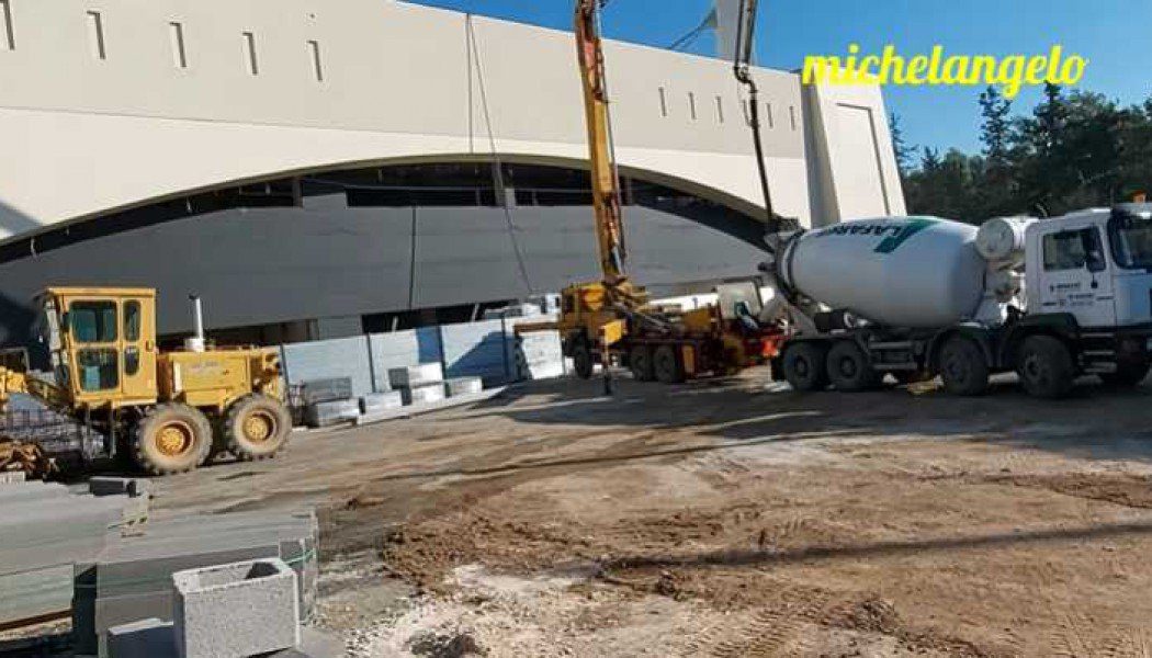 «Αγιά Σοφιά-Opap Arena»: Νέα πλάνα από τα έργα (ΒΙΝΤΕΟ)