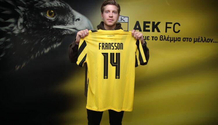 ΑΕΚ: Η επίσημη ανακοίνωση για τον Φράνσον – Συμβόλαιο έως το 2023 με οψιόν ανανέωσης!