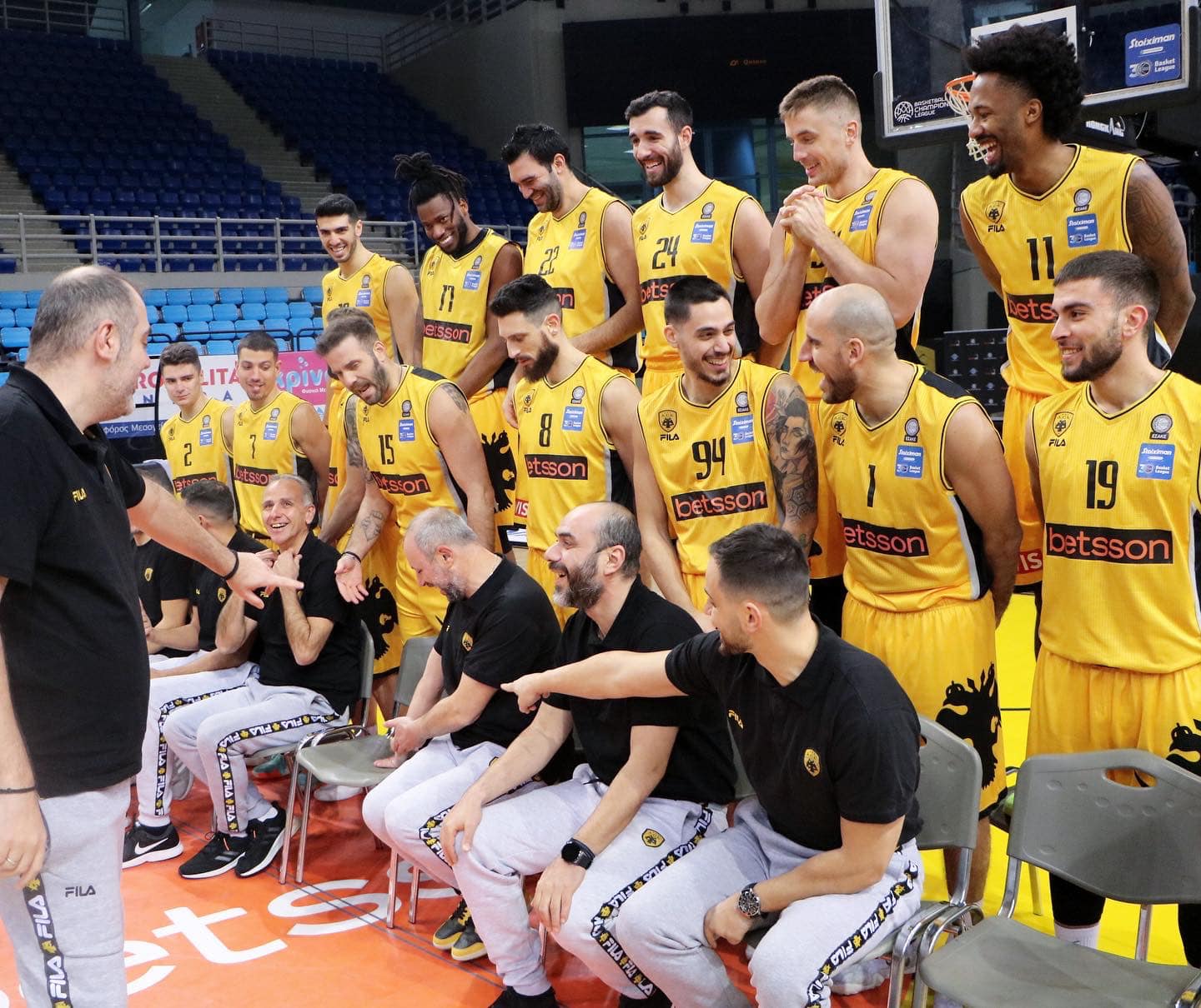 ΚΑΕ ΑΕΚ: Το backstage της φωτογράφισης (vid)