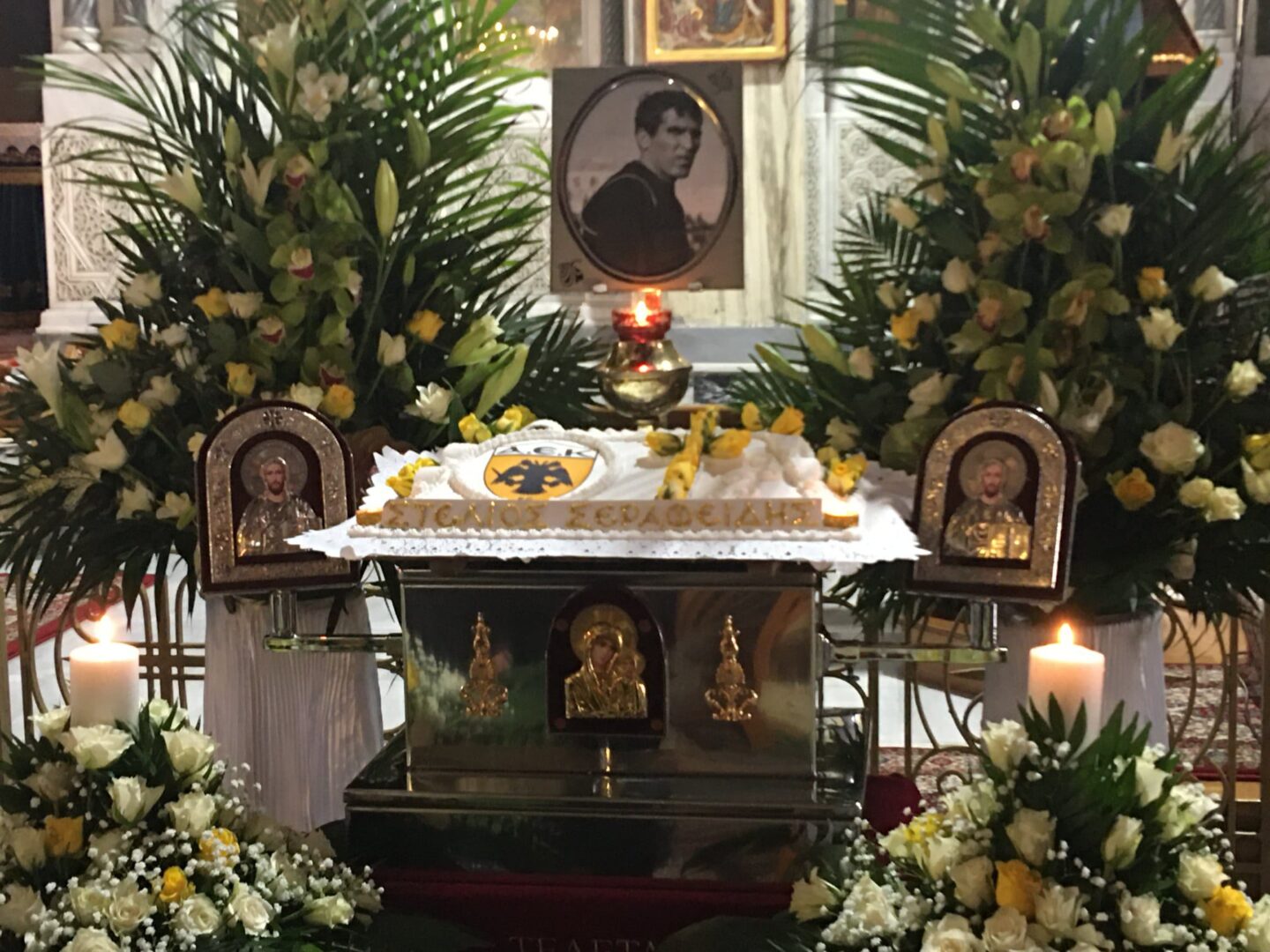 ΑΕΚ: Τελέστηκε σήμερα το πρωί το μνημόσυνο του Στέλιου Σεραφείδη