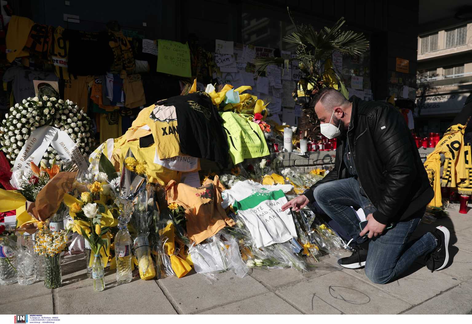 Δολοφονία 19χρονου στην Θεσσαλονίκη: Μεταφέρονται τα αφιερώματα στη μνήμη του Άλκη