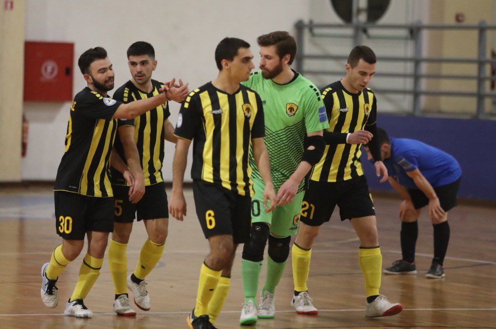 Futsal: 16 γκολ η ΑΕΚ και πέρασε στα ημιτελικά!