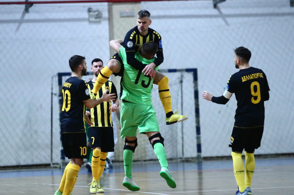 Futsal: «Σίφουνας» ΑΕΚ, κατέκτησε την 1η θέση!