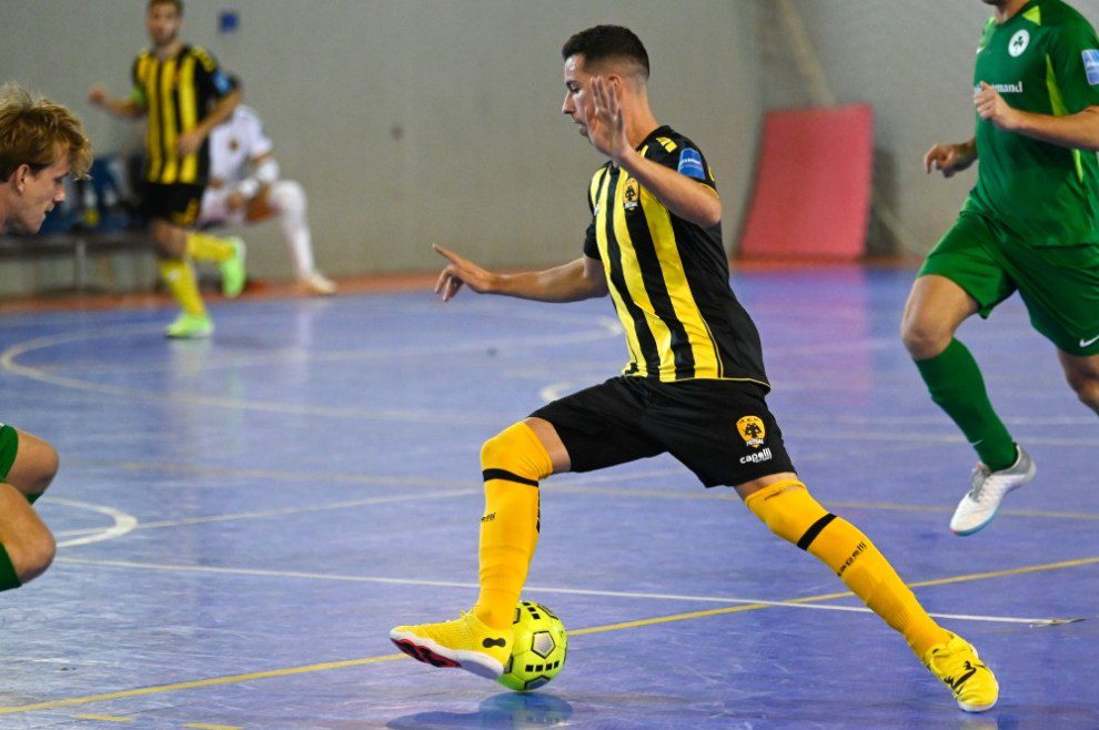 ΑΕΚ-Futsal: Κορυφαίος σκόρερ της κανονικής διάρκειας ο Ντάτης!