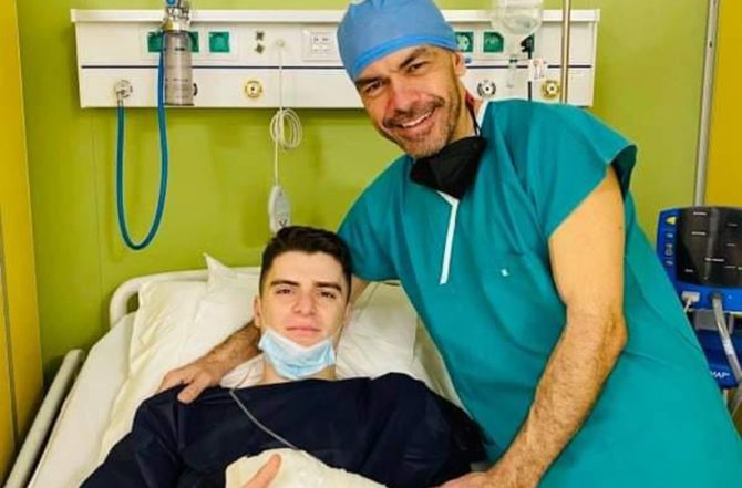 ΑΕΚ: Με επιτυχία η επέμβαση του νεαρού Σαξιώνη (pic)