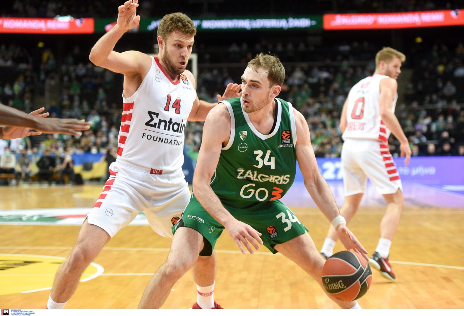 Ολυμπιακός: Νίκησε την Ζαλγκίρις και βλέπει… πλεονέκτημα στα Play-Offs