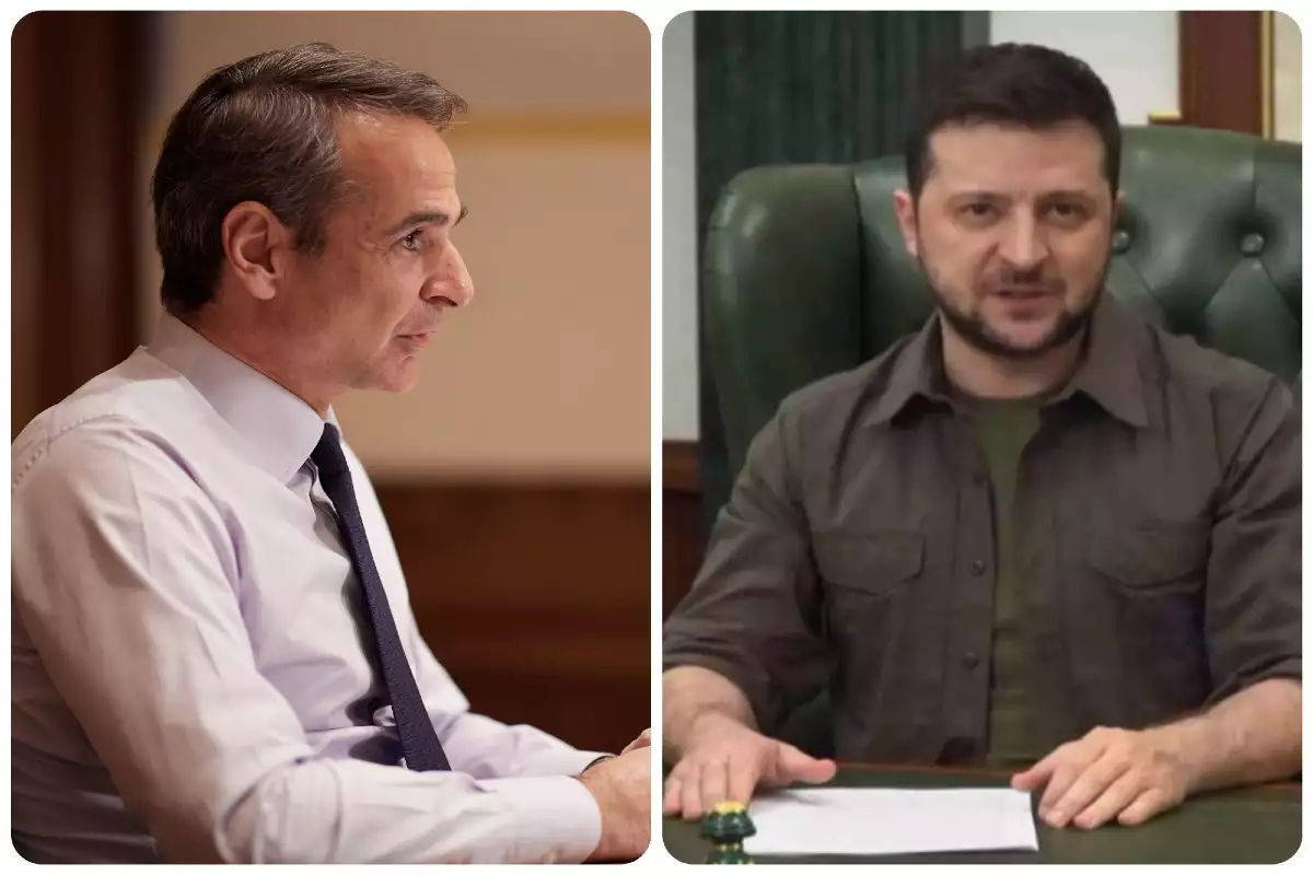 Ζελένσκι για επικοινωνία με Μητσοτάκη: Συζητήθηκε η αμυντική συνεργασία Ελλάδας – Ουκρανίας