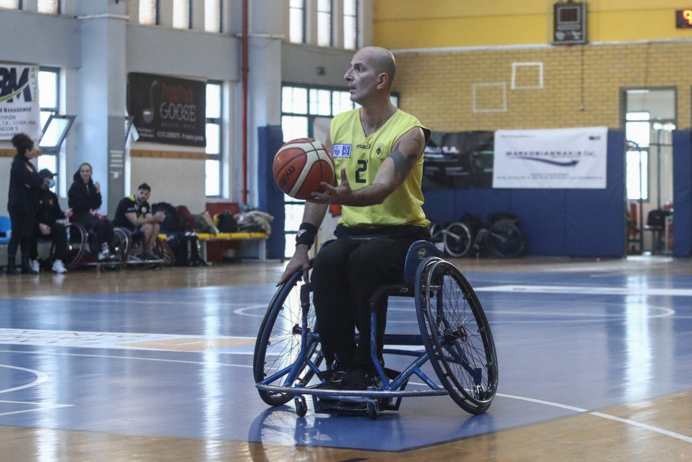 Μπάσκετ με Αμαξίδιο: Τέλος κανονικής διάρκειας με Αετούς Κρήτης